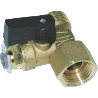 Тройник с шаровым клапаном АКВАФОР 1/2"х1/2"х1/4" (узел подключения к водопроводу)